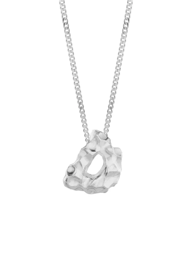 NO MORE Letter Necklace