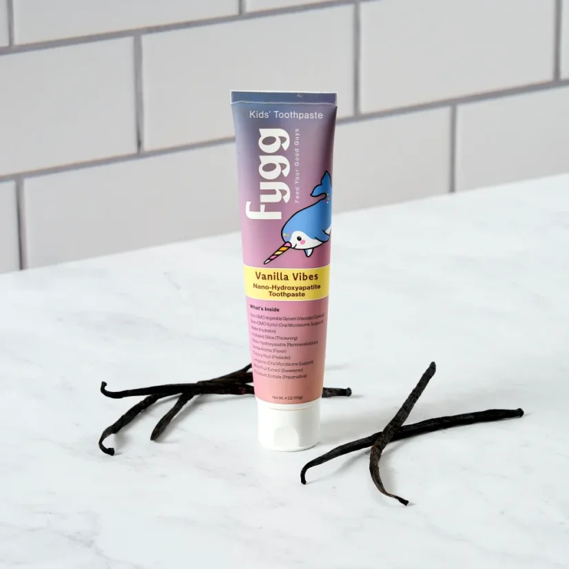 FYGG Zubní pasta s nano hydroxyapatitem a prebiotiky Vanilla Vibes