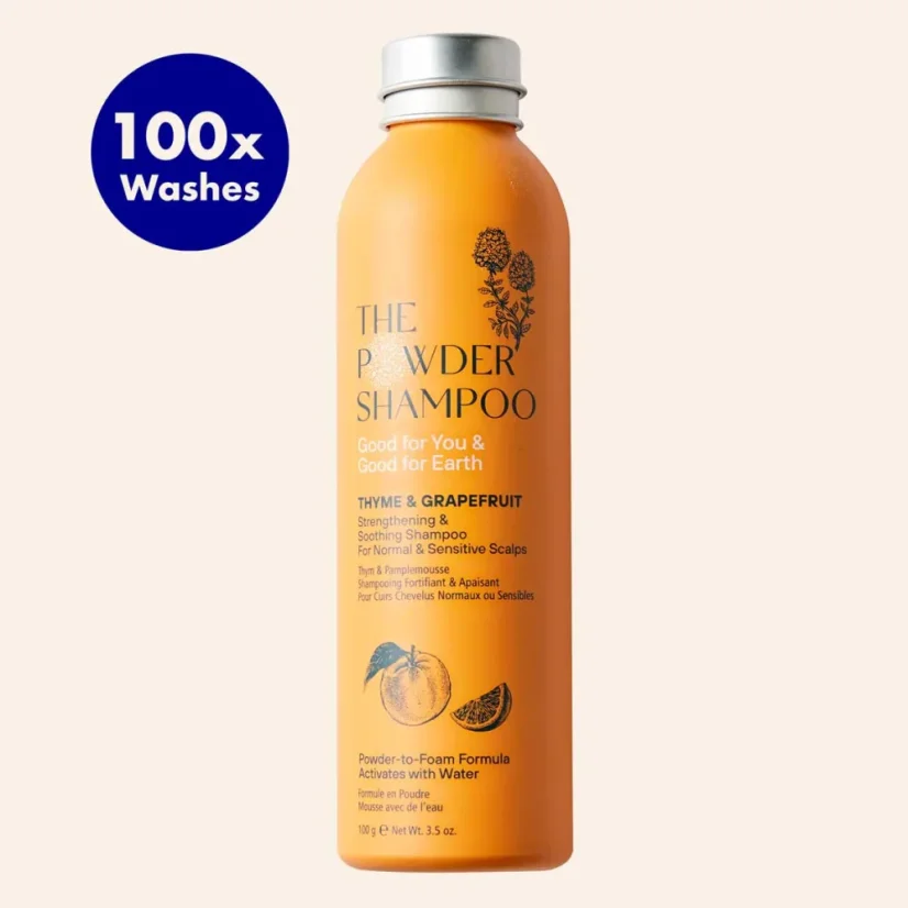 The POWDER SHAMPOO Strengthening Shampoo For Normal & Sensitive Scalps