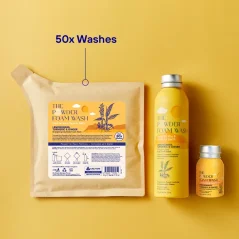 The POWDER SHAMPOO Energising Body Foam Wash To Awaken Your Senses