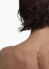 NO MORE SEA BASS NECKLACE SILVER