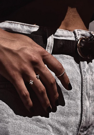 NO MORE Mills Bomb Multisize Ring Silver
