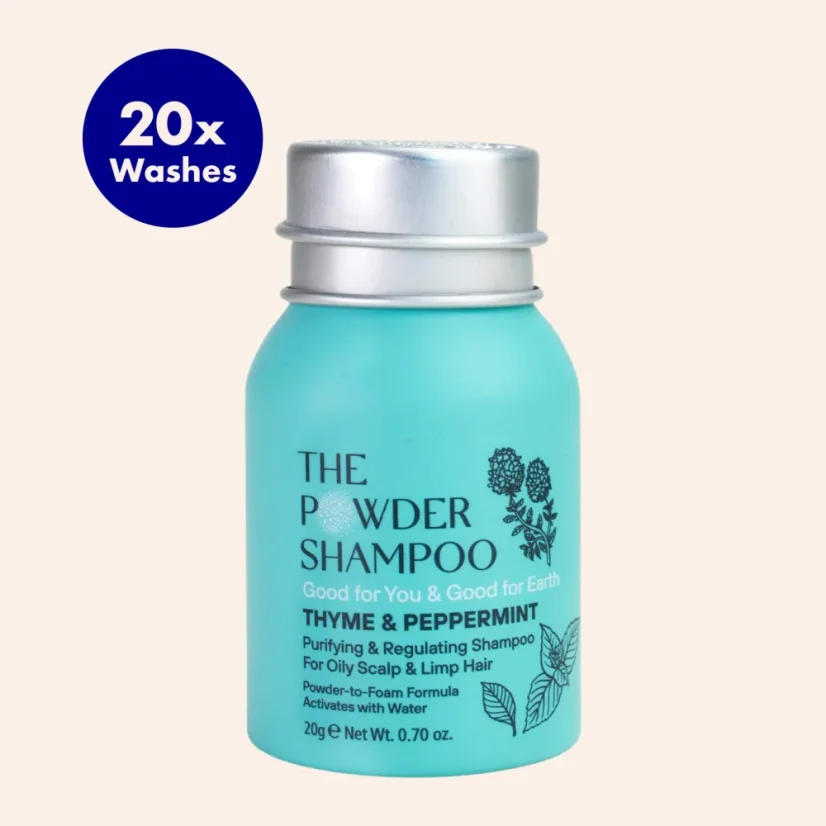The POWDER SHAMPOO Purifying Shampoo For Oily Scalp & Limp Hair