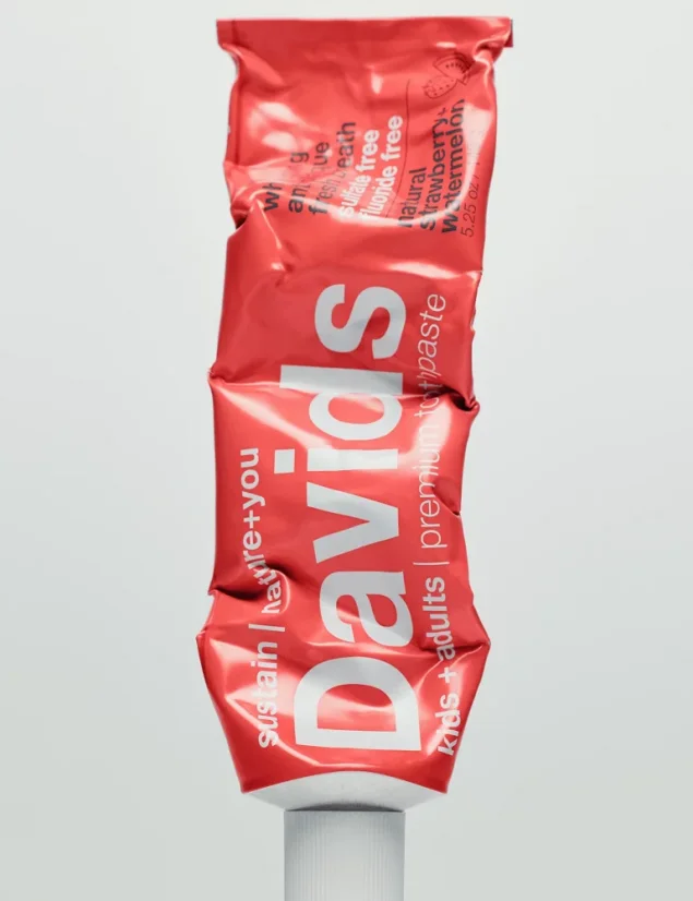 DAVIDS KIDS + Adults Premium Toothpaste Strawberry&Watermelon 149g