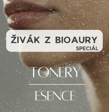 Tonery a esence pro zářivou a hydratovanou pleť
