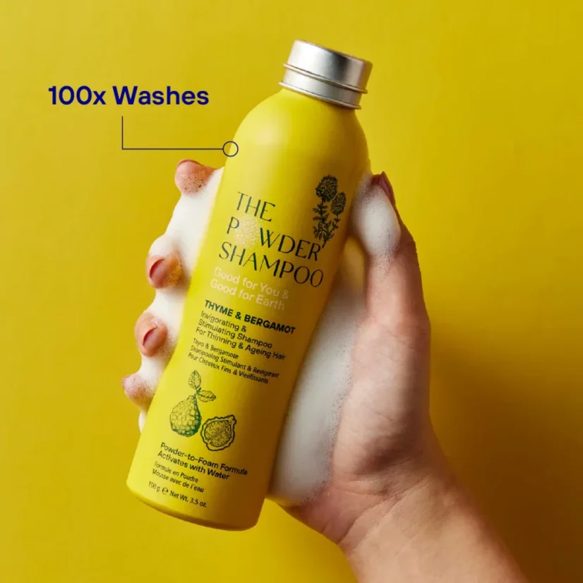 The POWDER SHAMPOO Invigorating Shampoo For Thinning & Ageing Hair