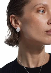 NO MORE SEA SNAIL EARRINGS SILVER