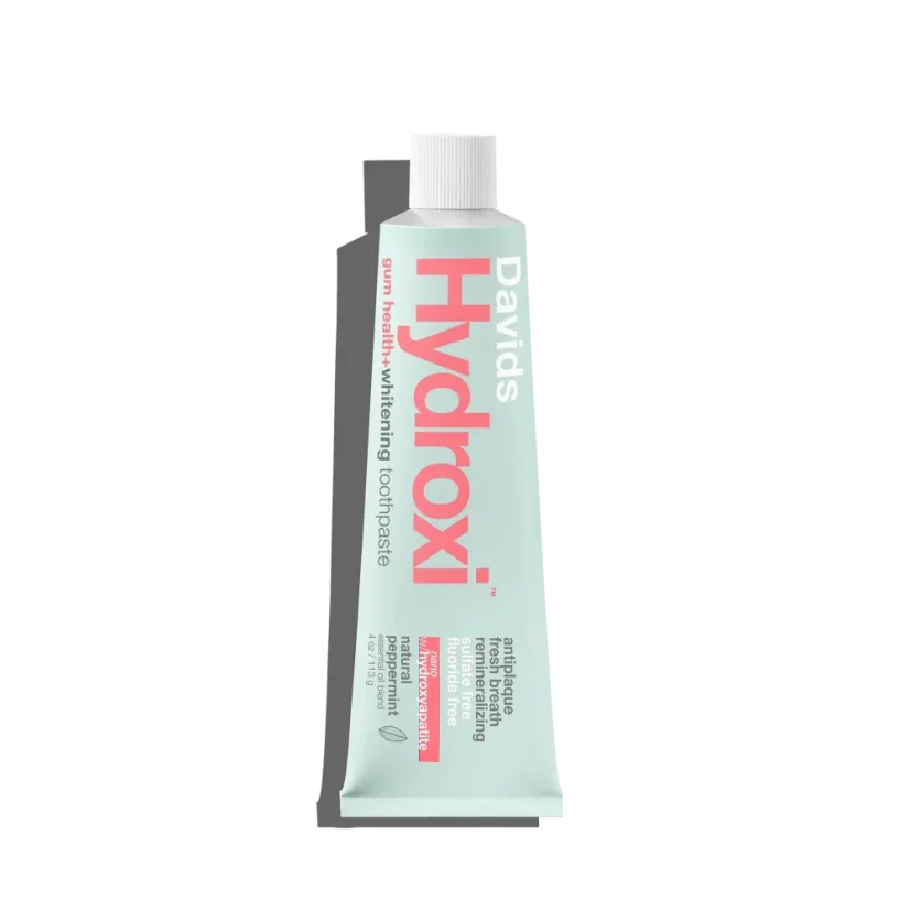 Davids Hydroxi™ gum health+whitening nano hydroxyapatite premium toothpaste /gum health  peppermint 113g