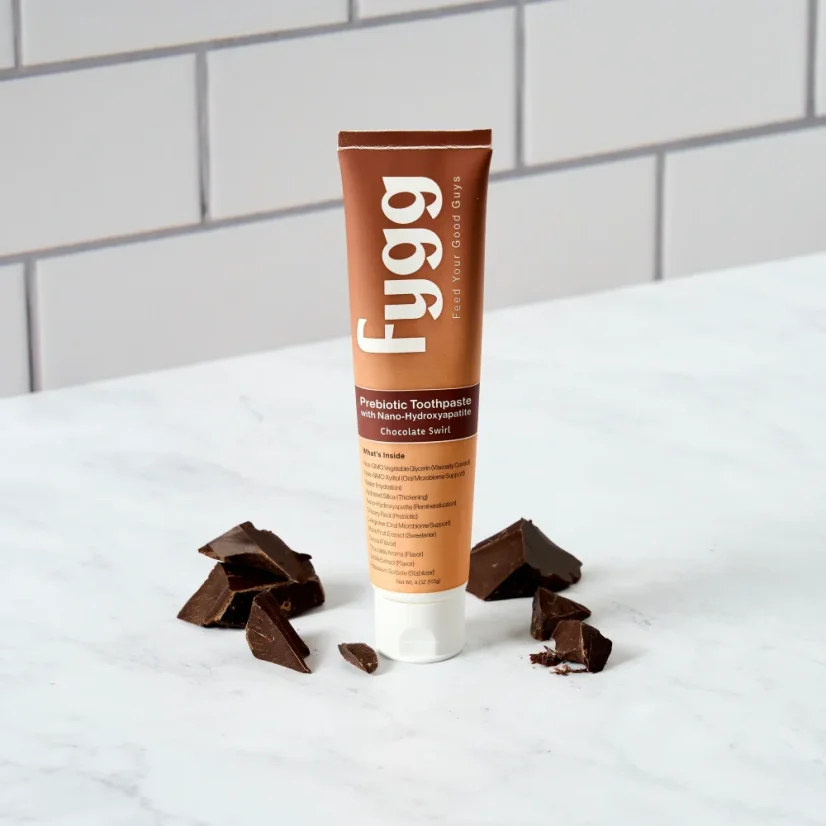 FYGG Zubní pasta s nano hydroxyapatitem a prebiotiky Chocolate Swirl