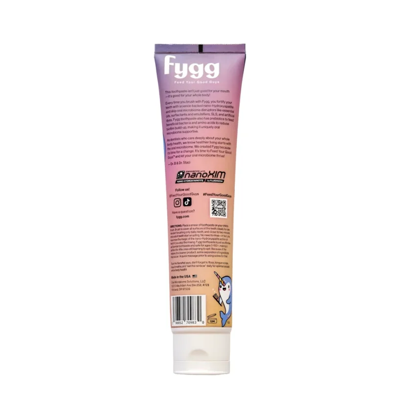 FYGG Zubní pasta s nano hydroxyapatitem a prebiotiky Vanilla Vibes