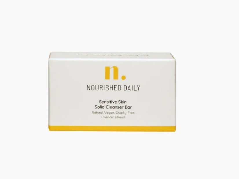 NOURISHED DAILY Pleťové mýdlo Sensitive Skin Solid Cleanser Bar 53g