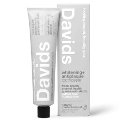 DAVIDS Premium toothpaste Charcoal&Peppermint