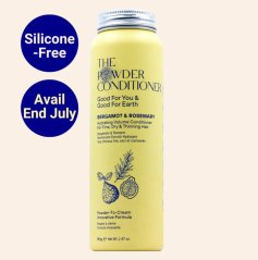 The POWDER SHAMPOO Hydratační kondicionér pro objem jemných, suchých a řídnoucích vlasů Bergamot & Rozmarýn