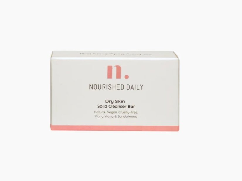 NOURISHED DAILY Pleťové mýdlo Dry Skin Solid Cleanser Bar 53g