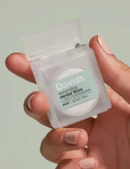 Davids zubní nit / celé balení + refill / mint / 60m