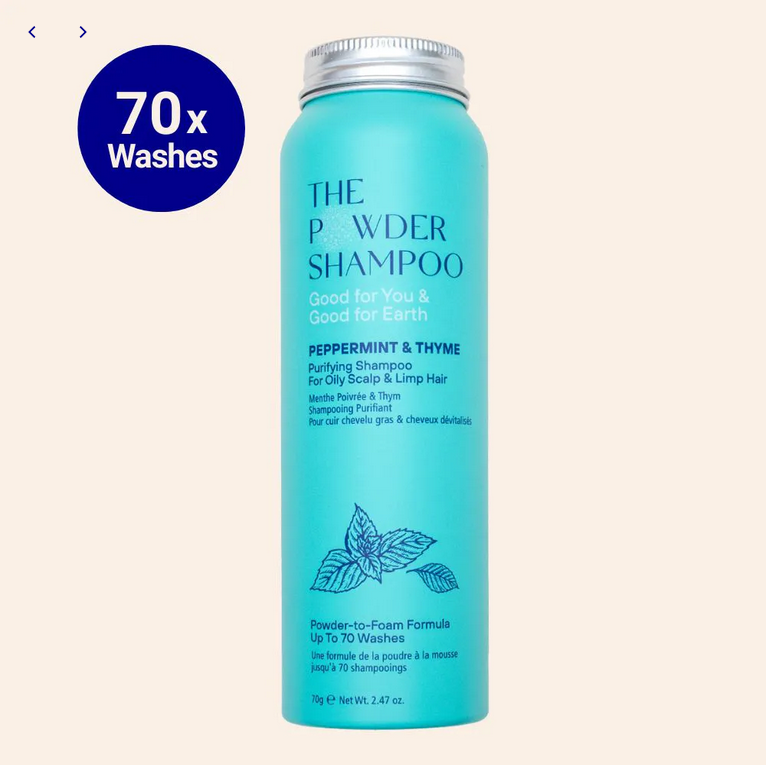 The POWDER SHAMPOO Purifying Shampoo For Oily Scalp & Limp Hair