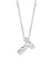 NO MORE Letter Necklace