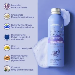 The POWDER SHAMPOO Relaxing Body Foam Wash To Unwind Your Mind