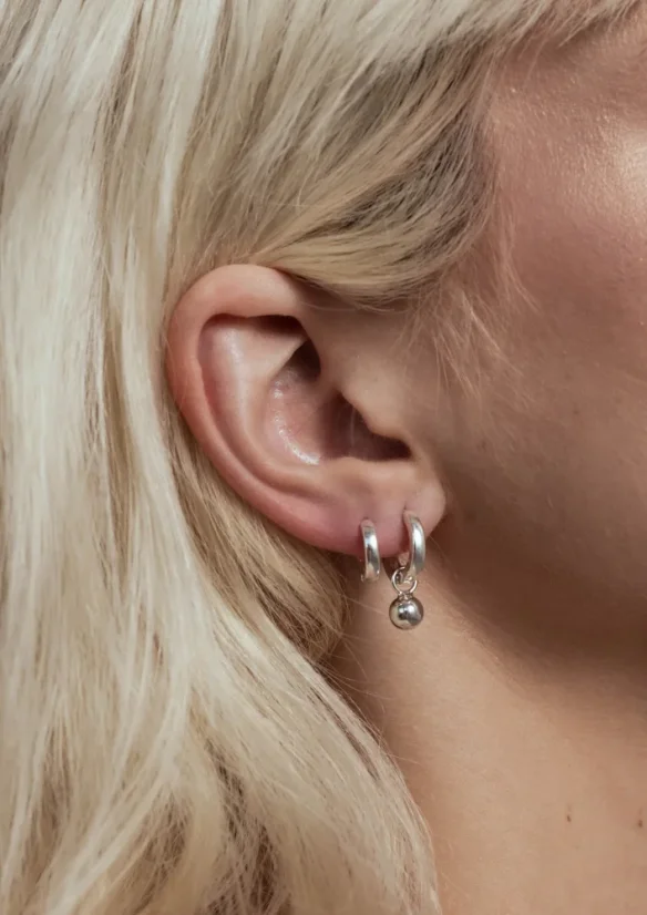 NO MORE Charm, Pendant Silver/Gold