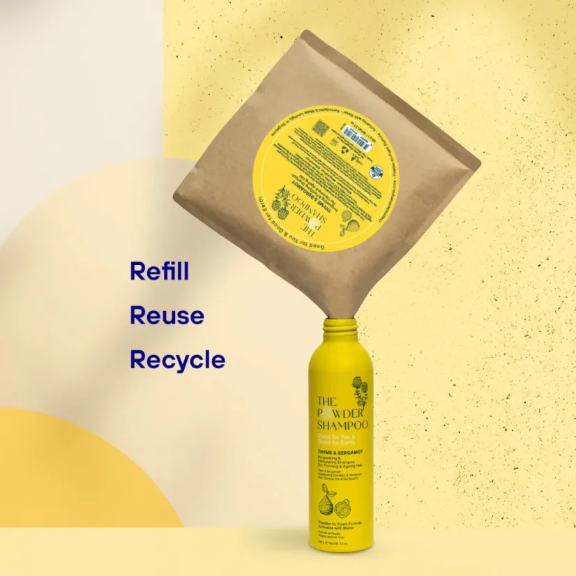 The POWDER SHAMPOO Invigorating Shampoo For Thinning & Ageing Hair