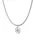 NO MORE Star Signet Snake Necklace Silver
