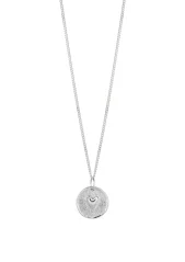 NO MORE HEARTBEAT TALISMAN BELCHER NECKLACE SILVER