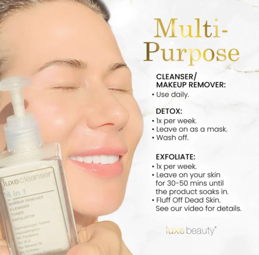 LUXE Beauty 4v1 Luxe Cleanser