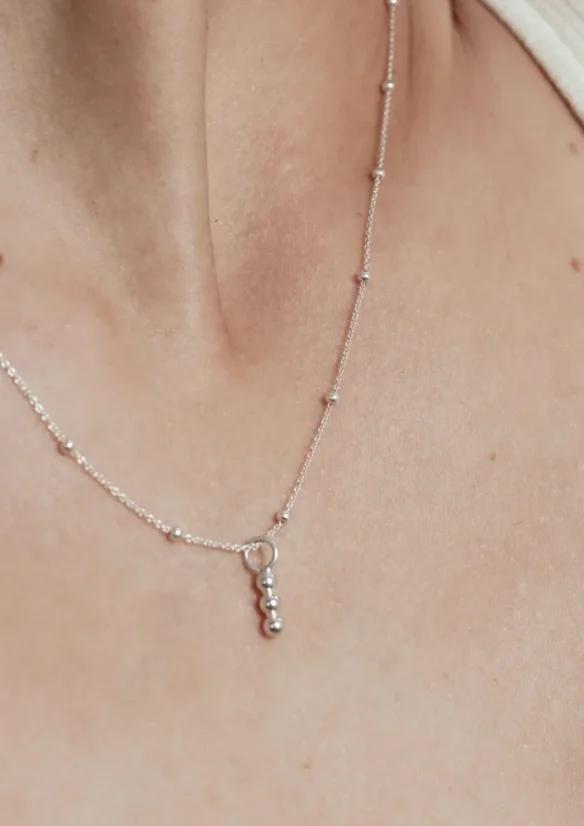 NO MORE Charm, Pendant Silver/Gold