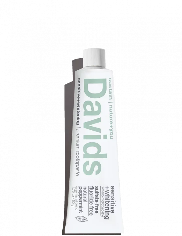 DAVIDS Sensitive+whitening nano-hydroxyapatite premium toothpaste Peppermint - Größe: 50g