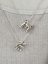 NO MORE Letter Necklace