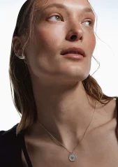 NO MORE HEARTBEAT TALISMAN BELCHER NECKLACE SILVER