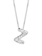 NO MORE Letter Necklace