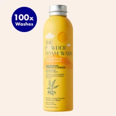 The POWDER SHAMPOO Energising Body Foam Wash To Awaken Your Senses