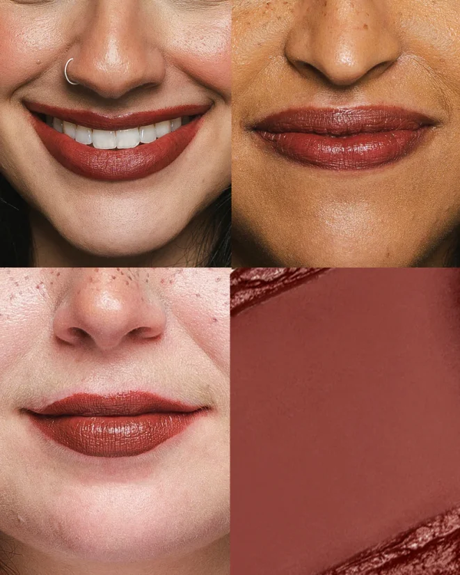 CHEEKBONE BEAUTY Rtěnka Sustain Lipstick 4g - Barva: Makoc