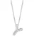 NO MORE Letter Necklace