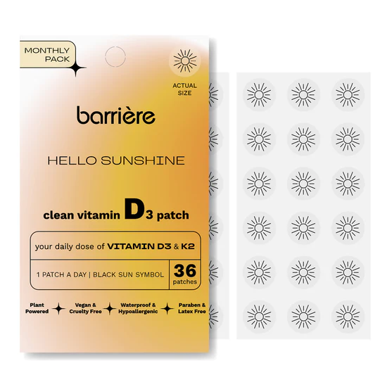 Barriere VITAMIN D PATCH 36pcs - Package: Black sun