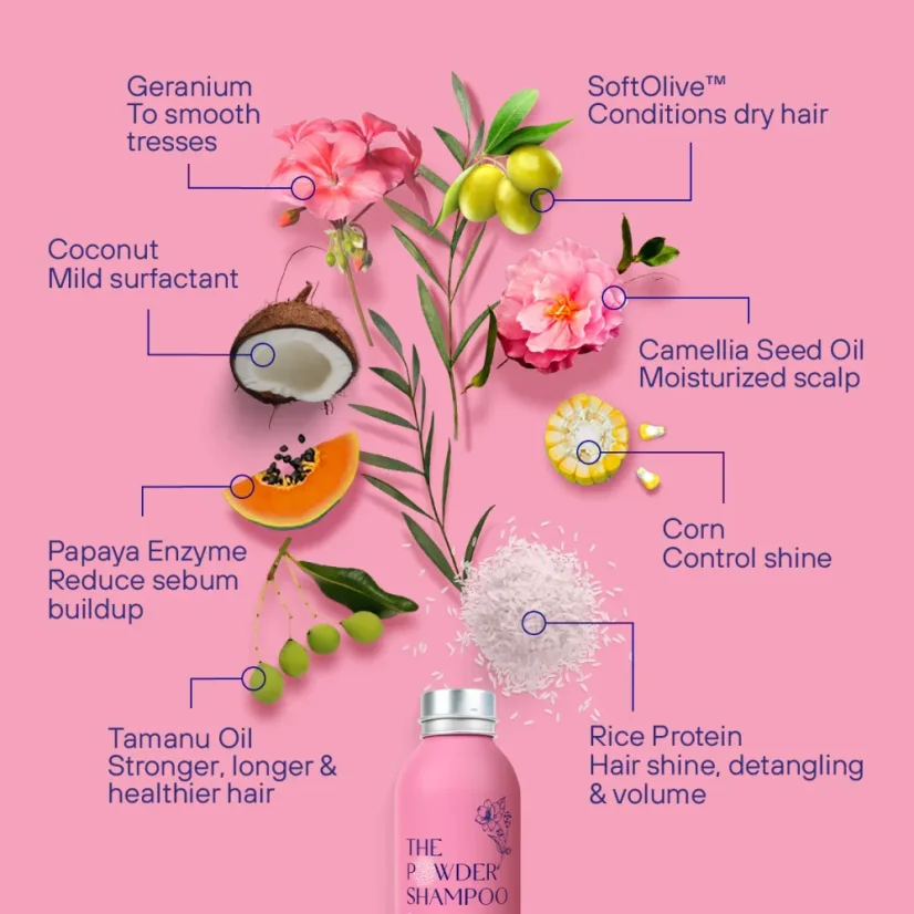 The POWDER SHAMPOO Hydrating Shampoo For Dry & Fragile Hair