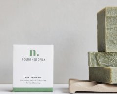 NOURISHED DAILY Acne Skin Solid Cleanser Bar 53g
