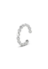 NO MORE Crushing It Open Ring Silver