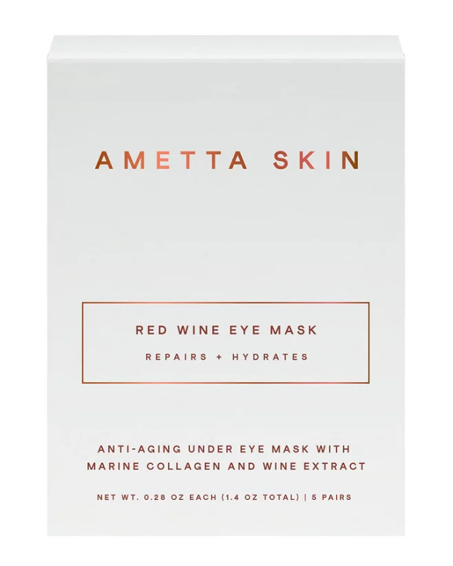 Ametta Skin Red Wine Eye Masks 5 pairs