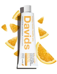 Davids KIDS + ADULTS nano-hydroxyapatite premium toothpaste Orange & Vanilla 113g