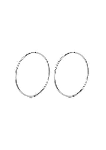 NO MORE Nomad Hoops Silver