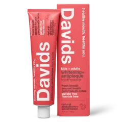 DAVIDS KIDS + Adults Premium Toothpaste Strawberry&Watermelon 149g