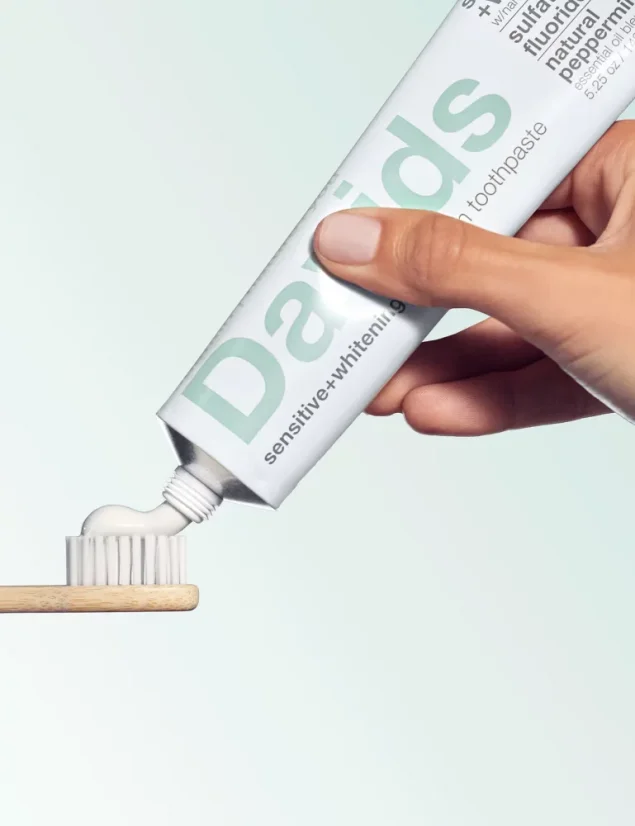DAVIDS Sensitive+whitening nano-hydroxyapatite premium toothpaste Peppermint - Größe: 50g