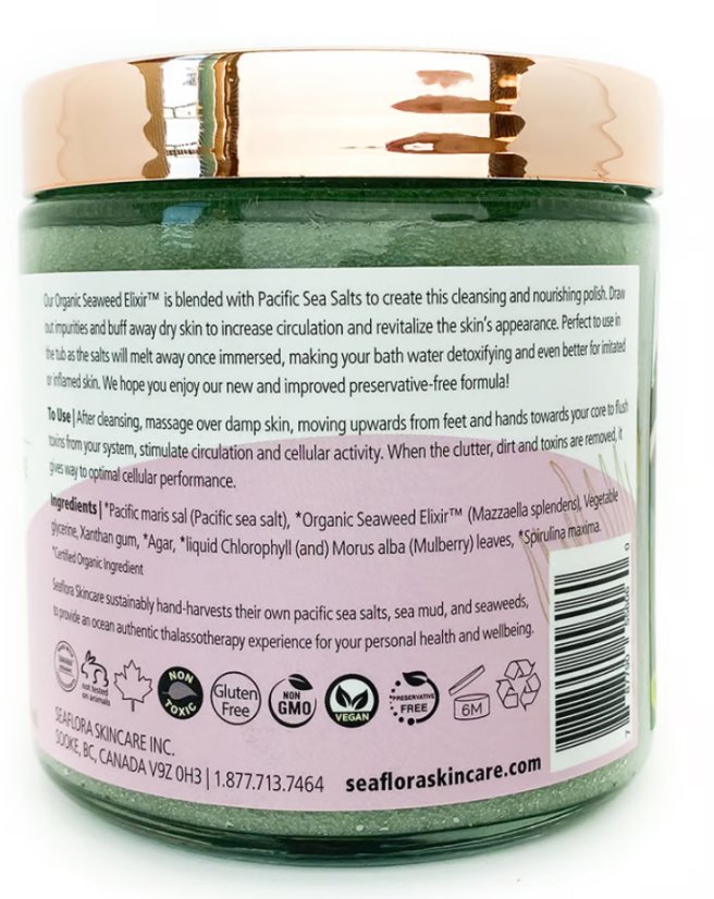 SEAFLORA Tělový peeling Oil-free Seaweed Body Polish 410ml