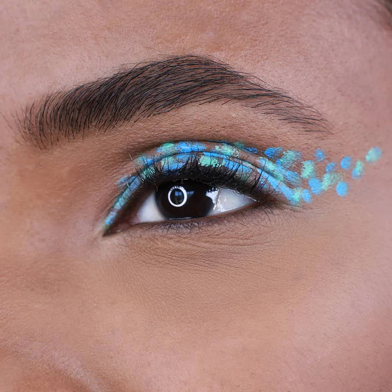 CHEEKBONE BEAUTY Fearless Eyeshadow 3g - Color: Green Turquoise