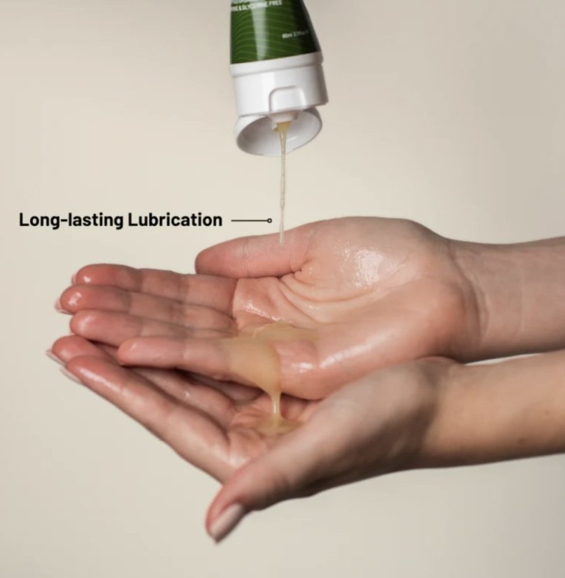 ah yes ob plant-oil based personal lubricant How to Use a Rabbit Vibrator, According to Sex Toy Experts 2025 main image 1