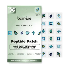BARRIÈRE Pep Rally – Peptid-Patches für Haut & Haar, 36 Stk.