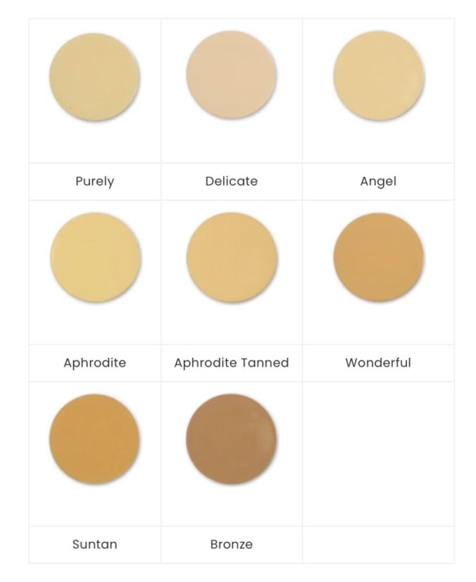 KYLIE’S Kompaktní make-up Mineral Goddess Pressed Foundation 14g