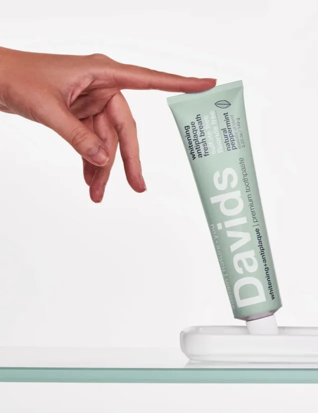 DAVIDS Premium toothpaste Peppermint